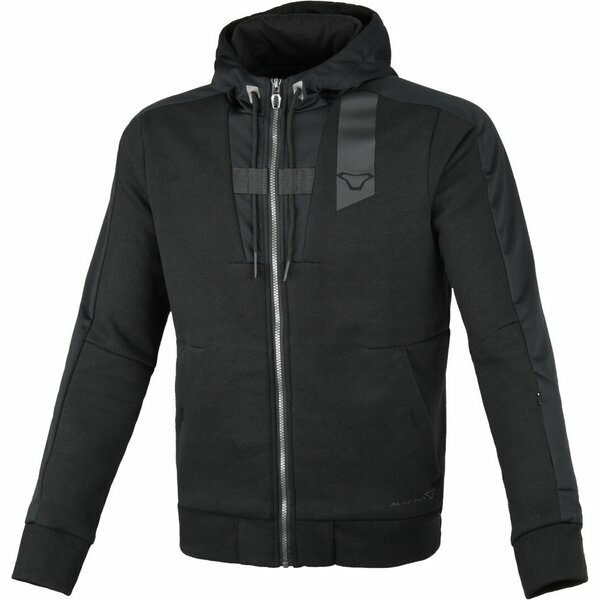 Hanorac casual MACNA GRANYTE ZIP L Negru, 2