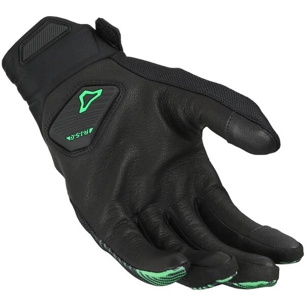 Manusi de piele MACNA OBTAIN LEATHER S Negru/Alb, 22
