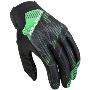 Manusi de piele MACNA OBTAIN LEATHER Albastru/Negru L, 14
