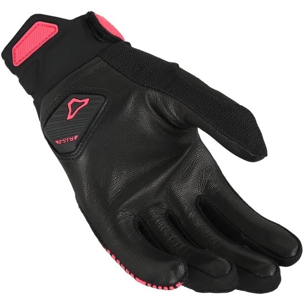 Manusi de piele dama MACNA OBTAIN LEATHER S Negru/Verde mentă, 6