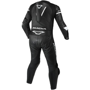 Combinezon de piele race 1 piesa MACNA MIZURO 54 Negru/Portocaliu/Alb, 12