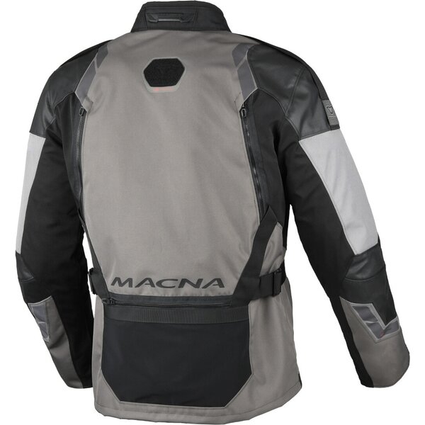 Geaca textil impermeabila touring/adventure MACNA TOUROS XL Negru/Gri, 15