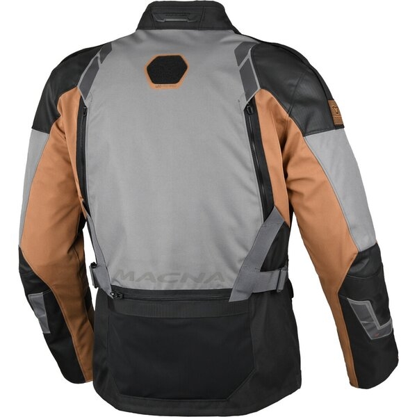 Geaca textil impermeabila touring/adventure MACNA TOUROS M Maro/Negru, 6