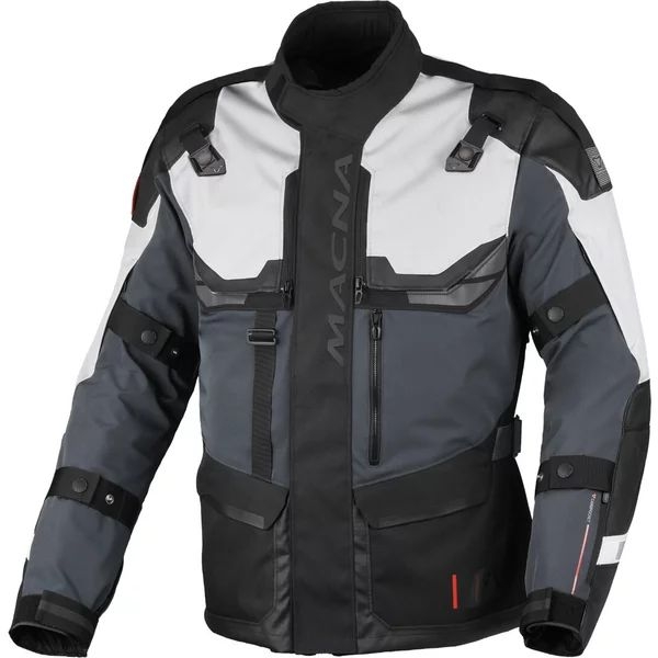 Geaca textil impermeabila touring/adventure MACNA TOUROS M Maro/Negru, 28