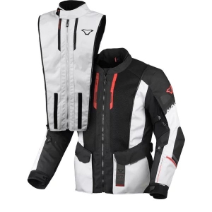 Geaca textil impermeabila touring/adventure MACNA AIR HYBRID 2.0 M Negru, 12