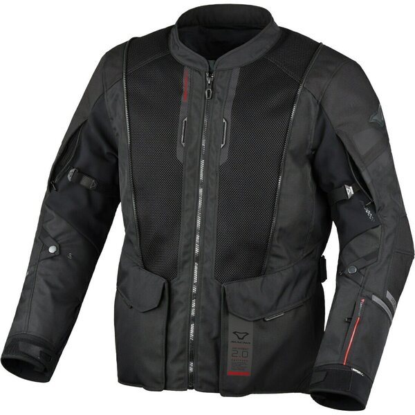 Geaca textil impermeabila touring/adventure MACNA AIR HYBRID 2.0 Negru L, 12