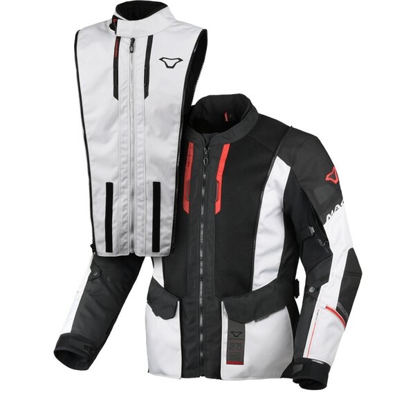 Geaca textil impermeabila touring/adventure MACNA AIR HYBRID 2.0 Negru XL, 16