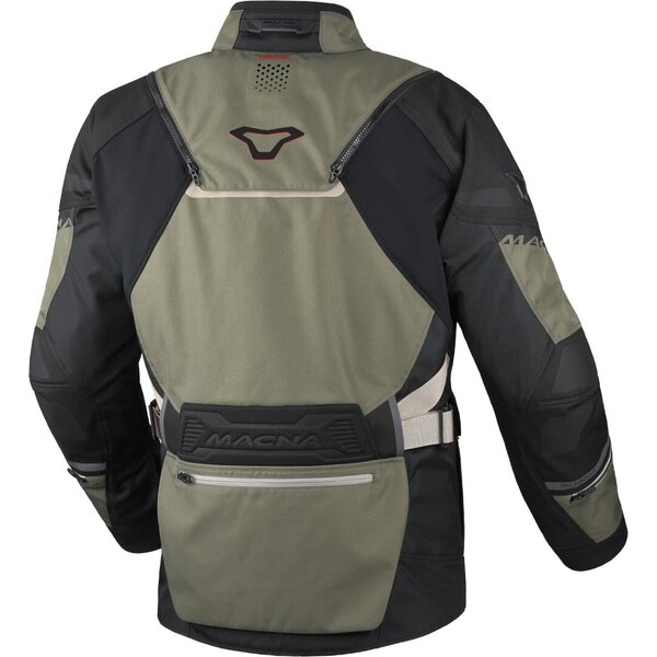 Geaca textil impermeabila touring/adventure MACNA AIR HYBRID 2.0 XXL Gri/Negru/Rosu, 11