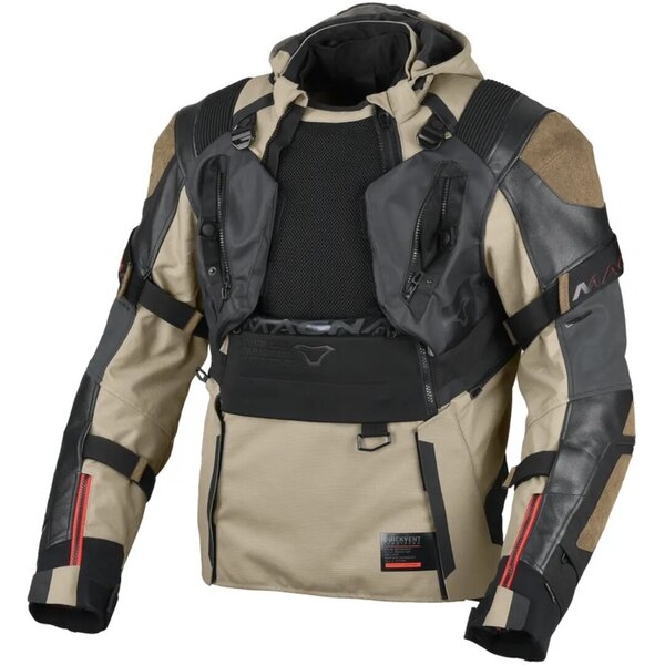 Geaca textil impermeabila touring/adventure MACNA TRYTON Night Eye™ Negru XXL, 8