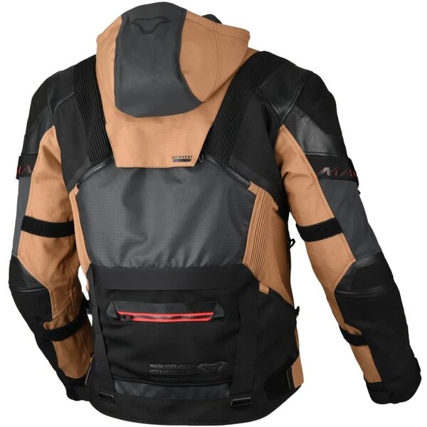 Geaca textil impermeabila touring/adventure MACNA TRYTON Night Eye™ Negru 3XL, 3