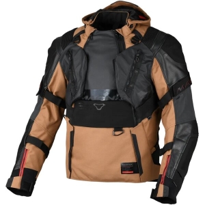 Geaca textil impermeabila touring/adventure MACNA TRYTON Night Eye™ M Maro/Negru, 6