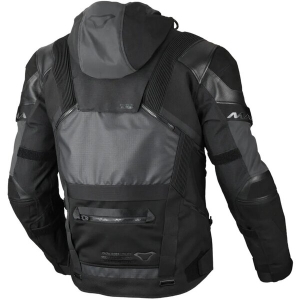 Geaca textil impermeabila touring/adventure MACNA TRYTON Night Eye™ S Taupe/Negru, 14