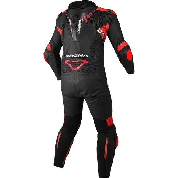 Combinezon de piele race 1 piesa MACNA ARMADYL 56 Negru/Verde/Alb, 11