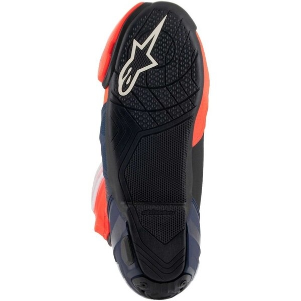 Cizme moto race ALPINESTARS SUPERTECH R VENTED MM93 REPLICA 43 Rosu fluo/Albastru/Negru, 4
