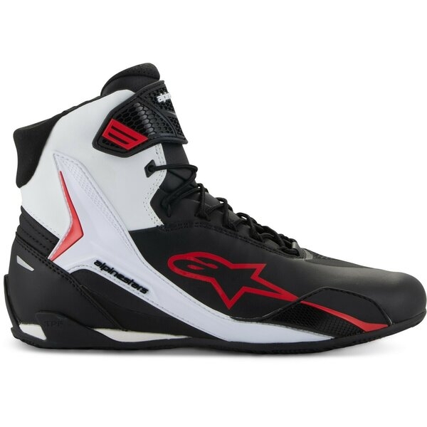Ghete moto sport/touring ALPINESTARS FASTER-4 Negru/Alb 40, 21