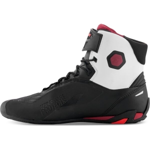 Ghete moto sport/touring ALPINESTARS FASTER-4 Negru/Rosu/Alb 41, 26
