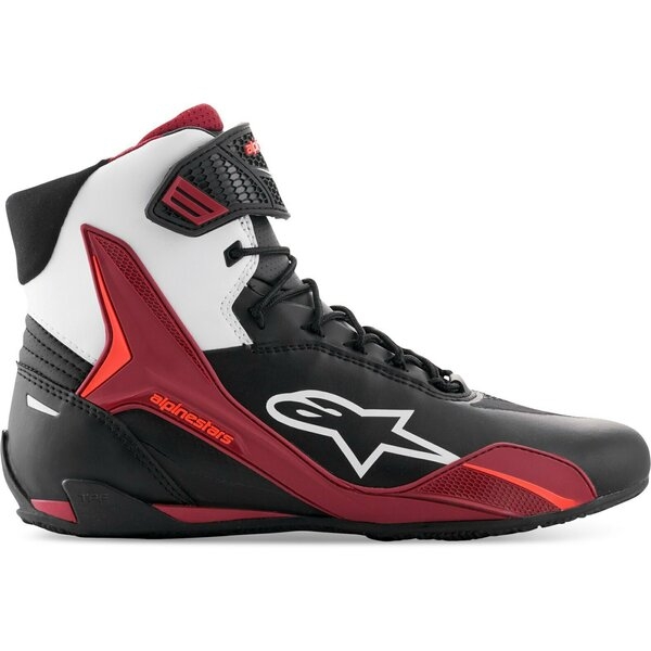Ghete moto sport/touring ALPINESTARS FASTER-4 Negru/Gri/Rosu 43.5, 25