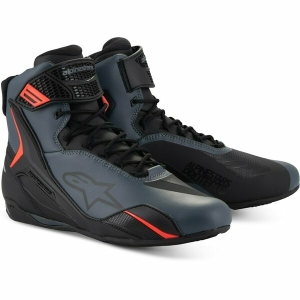 Ghete moto sport/touring ALPINESTARS FASTER-4 Negru/Gri/Rosu 43.5, 2
