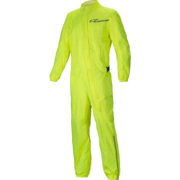 Combinezon de ploaie 1 piesa ALPINESTARS HURRICANE V2 XS Galben fluo, 3