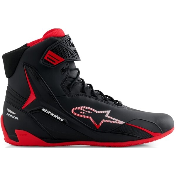 Ghete moto sport/touring ALPINESTARS FASTER-4 HONDA EDITION 44 Negru/Rosu, 7