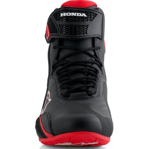 Ghete moto sport/touring ALPINESTARS FASTER-4 HONDA EDITION Negru/Rosu 45.5, 6
