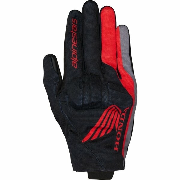 Manusi de vara ALPINESTARS HONDA REEF V2 XXL Negru/Rosu/Gri, 2