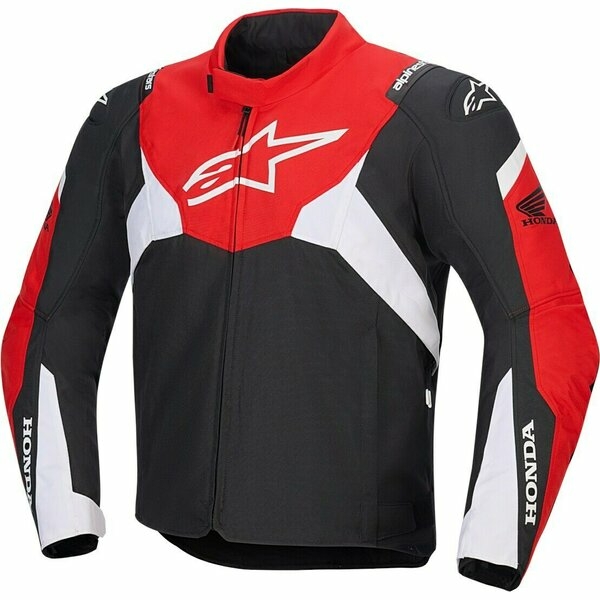 Geaca textil impermeabila ALPINESTARS HONDA T-JAWS V4 Negru/Rosu/Alb XXL, 2
