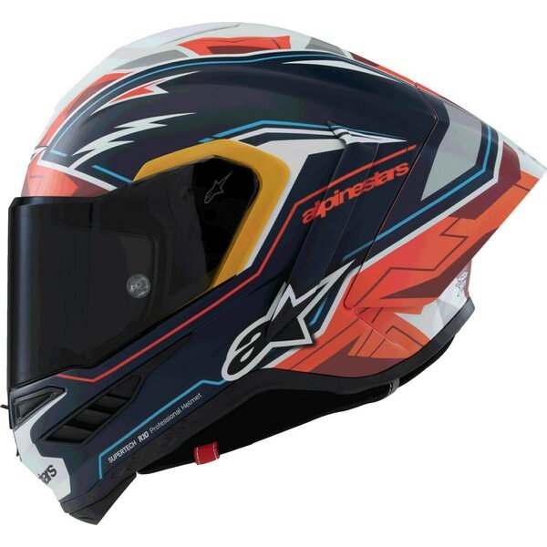 Casca integrala sport ALPINESTARS SUPERTECH R10 LE ACOSTA XL Albastru/Rosu/Alb, 3