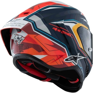 Casca integrala sport ALPINESTARS SUPERTECH R10 LE ACOSTA XL Albastru/Rosu/Alb, 7
