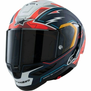 Casca integrala sport ALPINESTARS SUPERTECH R10 LE ACOSTA XL Albastru/Rosu/Alb, 2