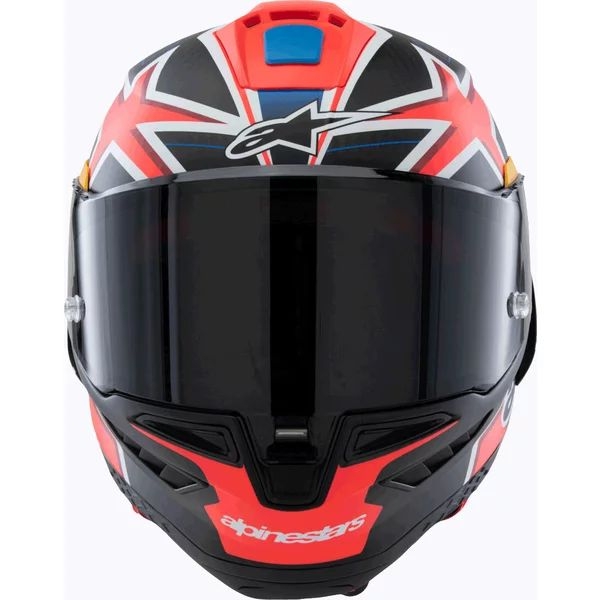 Casca integrala sport ALPINESTARS SUPERTECH R10 LE MILLER S Negru/Rosu mat, 16