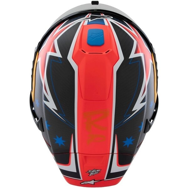 Casca integrala sport ALPINESTARS SUPERTECH R10 LE MILLER M Negru/Rosu mat, 4