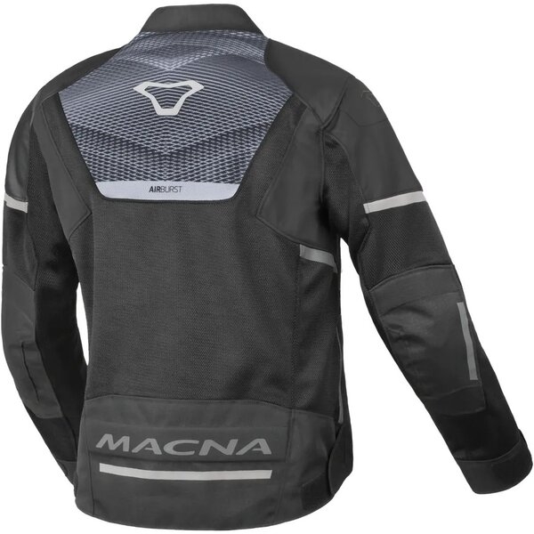 Geaca de vara textil dama MACNA ORCANO 2.0 S Negru/Gri/Roz, 5