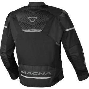 Geaca textil de vara MACNA ORCANO 2.0 S Negru/Rosu, 7