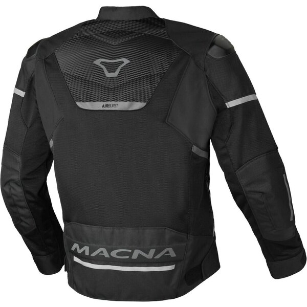 Geaca textil de vara MACNA ORCANO 2.0 XL Negru/Portocaliu, 4