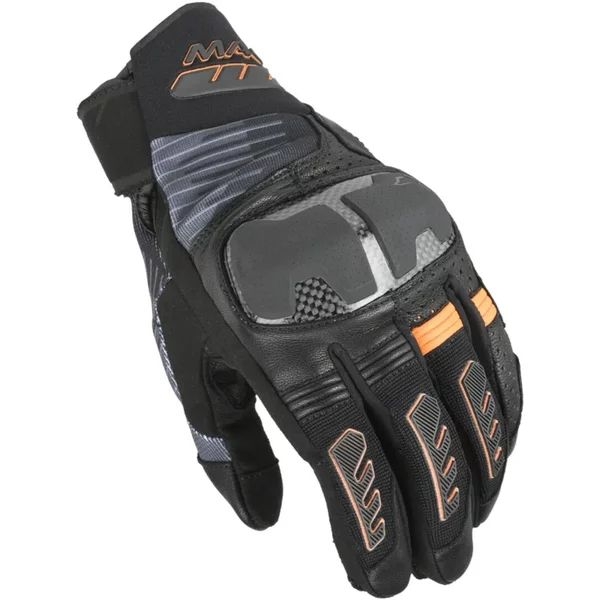 Manusi de piele vara MACNA RIME 2.0 Negru S, 9