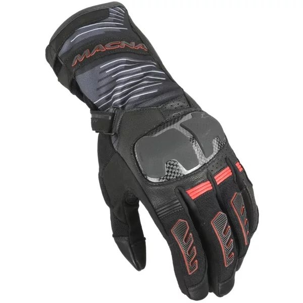 Manusi de piele vara MACNA TEMPO 2.0 S Gri/Negru, 10