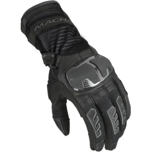 Manusi de piele vara MACNA TEMPO 2.0 M Gri/Negru, 5