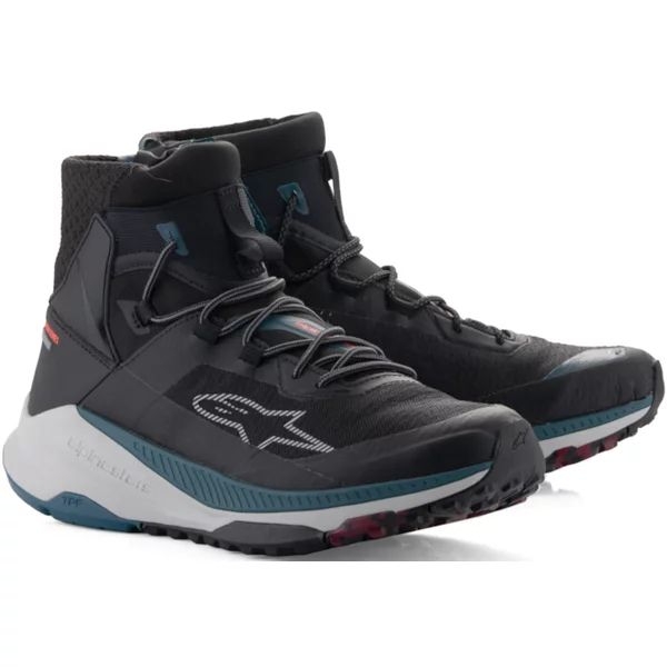 Ghete moto ALPINESTARS SPEEDFORCE XR 42.5 Rosu fluo/Albastru/Negru, 29