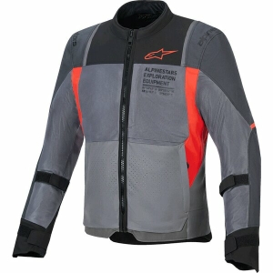 Geaca textil de vara ALPINESTARS ST-2 AIR 3XL Gri deschis/Gri inchis, 4