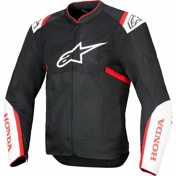 Geaca textil de vara ALPINESTARS HONDA T-SPS AIR V2 XL Negru/Alb/Rosu, 2