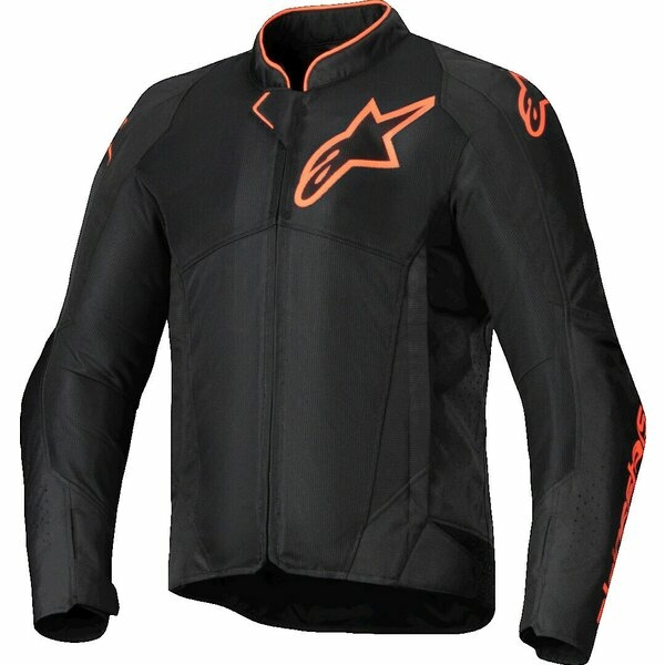 Geaca textil de vara ALPINESTARS VIPER AIR V4 L Negru/Rosu fluo, 2
