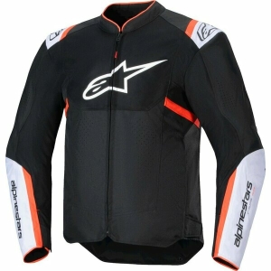 Geaca textil de vara ALPINESTARS T-SPS AIR V2 XXL Negru/Rosu fluo, 2