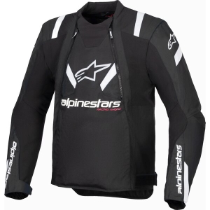Geaca textil sport de vara ALPINESTARS T-STUNT AIR M Negru/Alb, 3