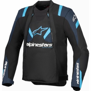 Geaca textil sport de vara ALPINESTARS T-STUNT AIR M Negru/Alb