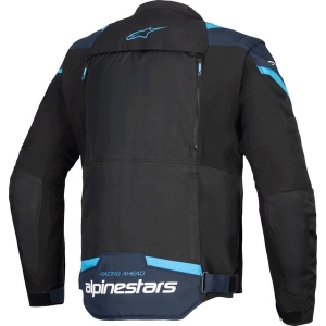 Geaca textil sport de vara ALPINESTARS T-STUNT AIR M Negru/Albastru, 4
