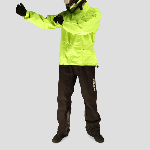 ACERBIS RAIN SET LINE THUNDER BLACK/YELLOW S, 13