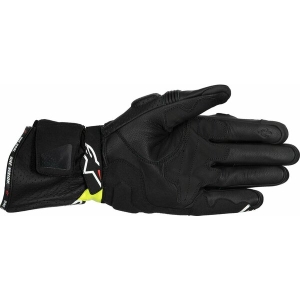 Manusi de piele sport ALPINESTARS SP-3 M Negru/Alb/Rosu fluo, 3