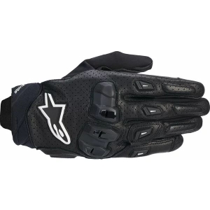 Manusi de piele vara ALPINESTARS SP X 7 S Alb/Negru, 9