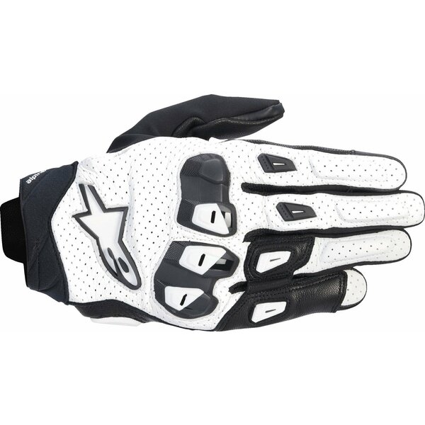 Manusi de piele vara ALPINESTARS SP X 7 Negru/Alb XL, 3